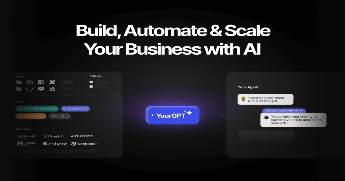 YourGPT 2.0 AI agent platform product thumbnail