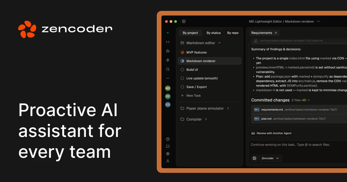 Zenflow – orchestrate coding agents without prompt loops